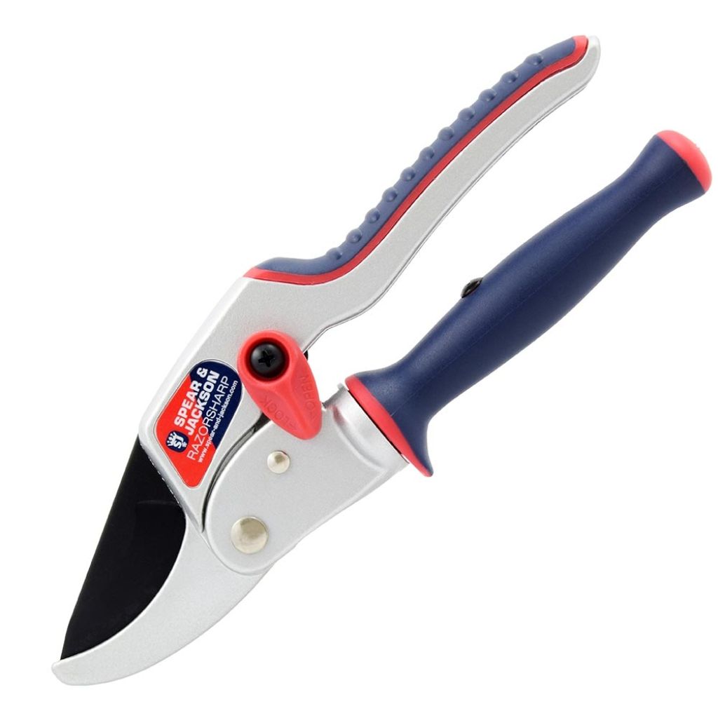 Spear and Jackson rotating handle ratchet anvil secateurs