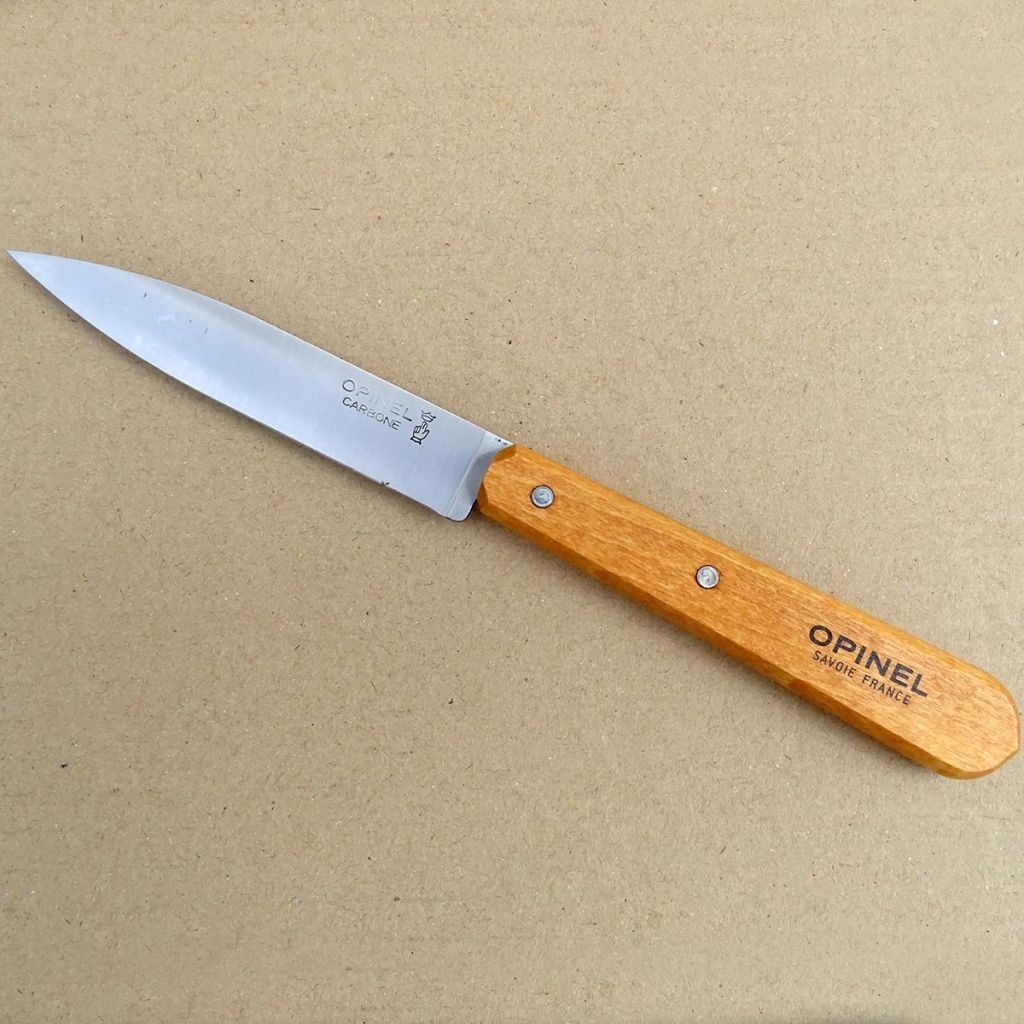 COUTEAU A LEGUMES OPINEL - LAME ACIER CARBONE