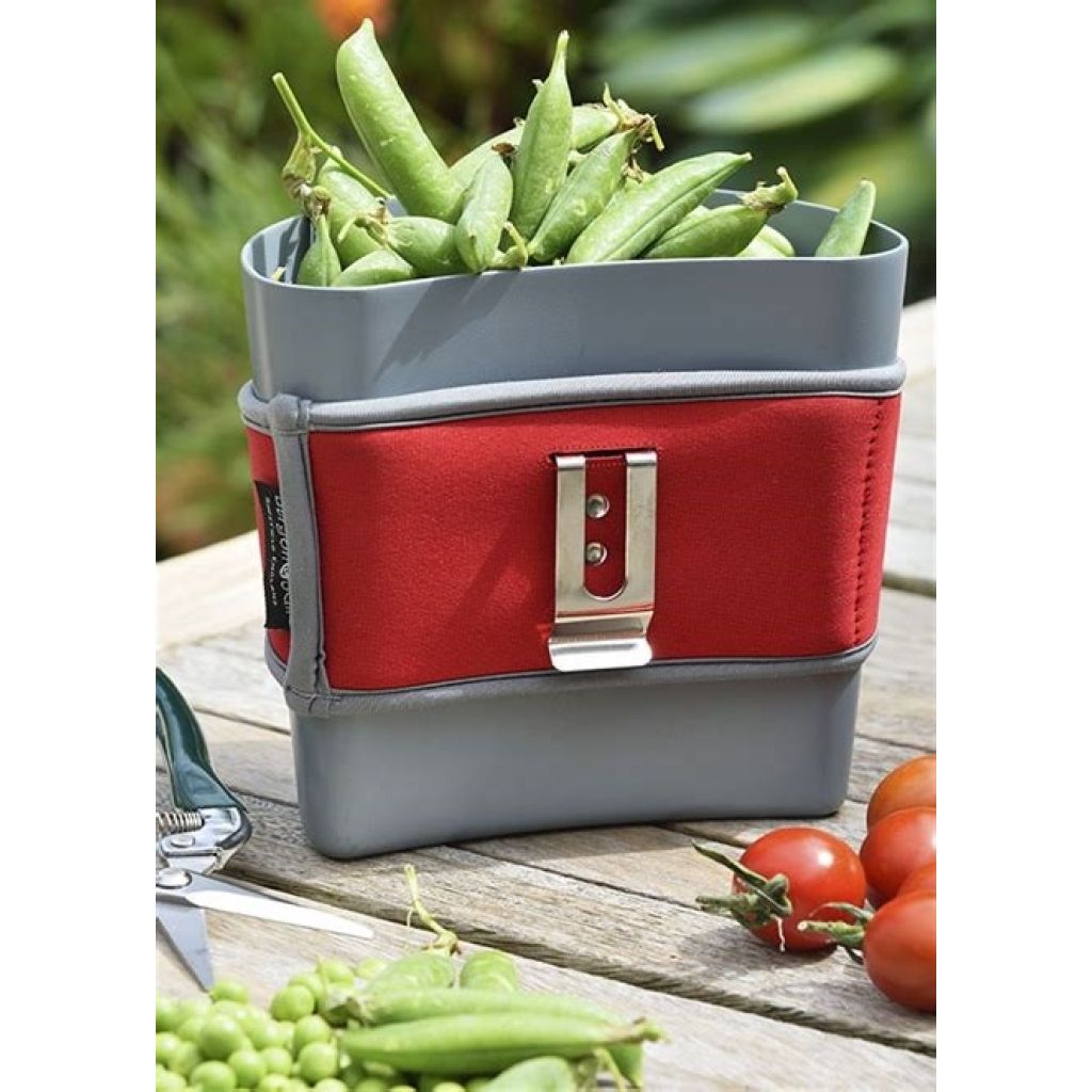 Large Burgon & Ball Poppy Red belt container