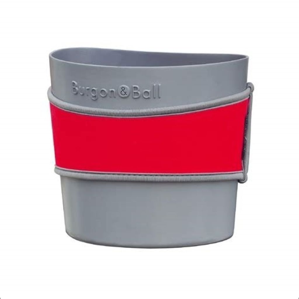 Large Burgon & Ball Poppy Red belt container