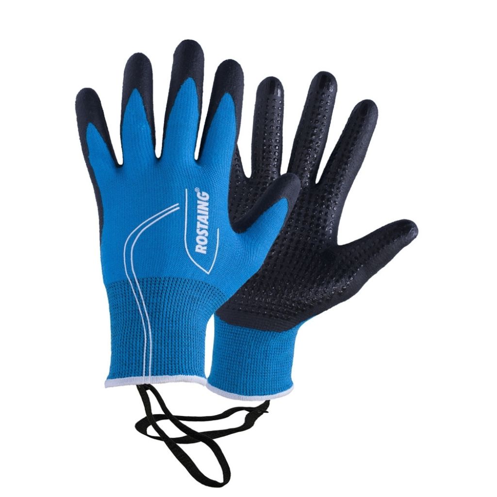 Rostaing MaxFreeze Electric Blue Half-Season Touchscreen Gloves for Women
