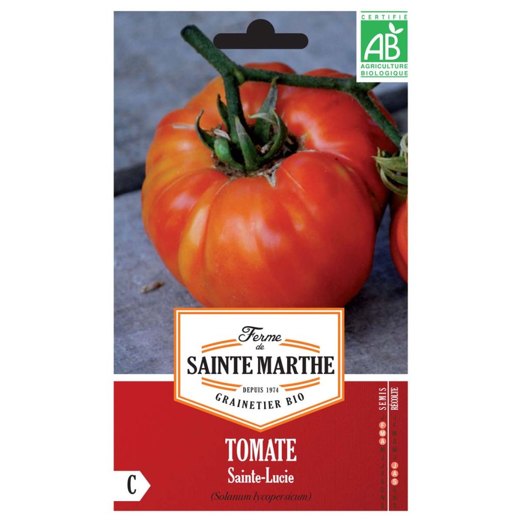 Sainte Lucie Organic Tomato - Ferme de Sainte Marthe seeds