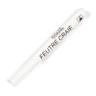 La Cordeline White Chalk Pen for Label with Bevelled Felt Tip