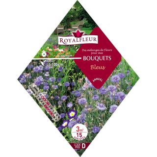 Mix of flowers for blue bouquets Seeds - Packet 3 m2