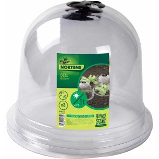 Transparent PVC Salad Cloche Ø 25 cm (10in) - Sold in sets of 3