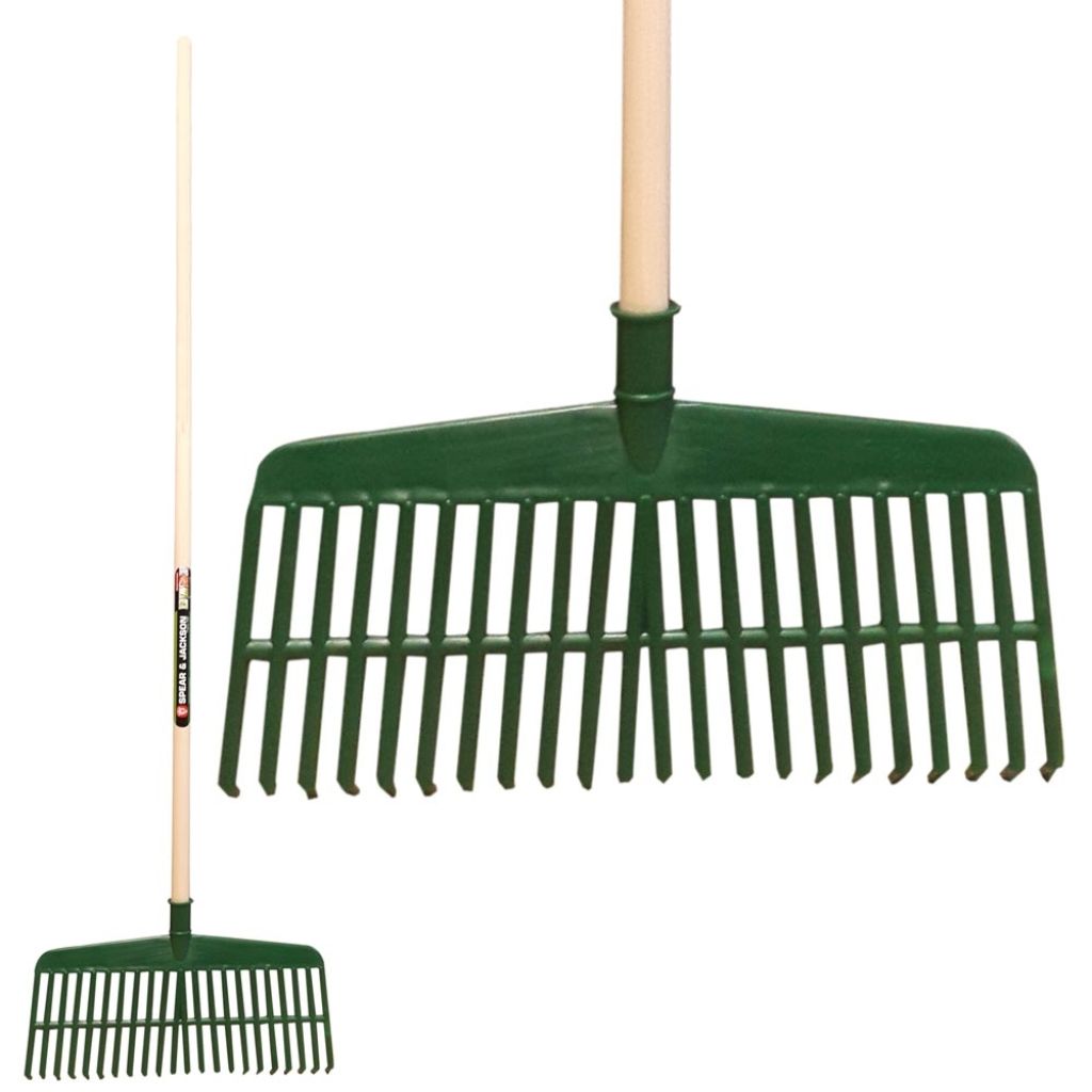 Scandinavian 22-tine rake by Spear & Jackson