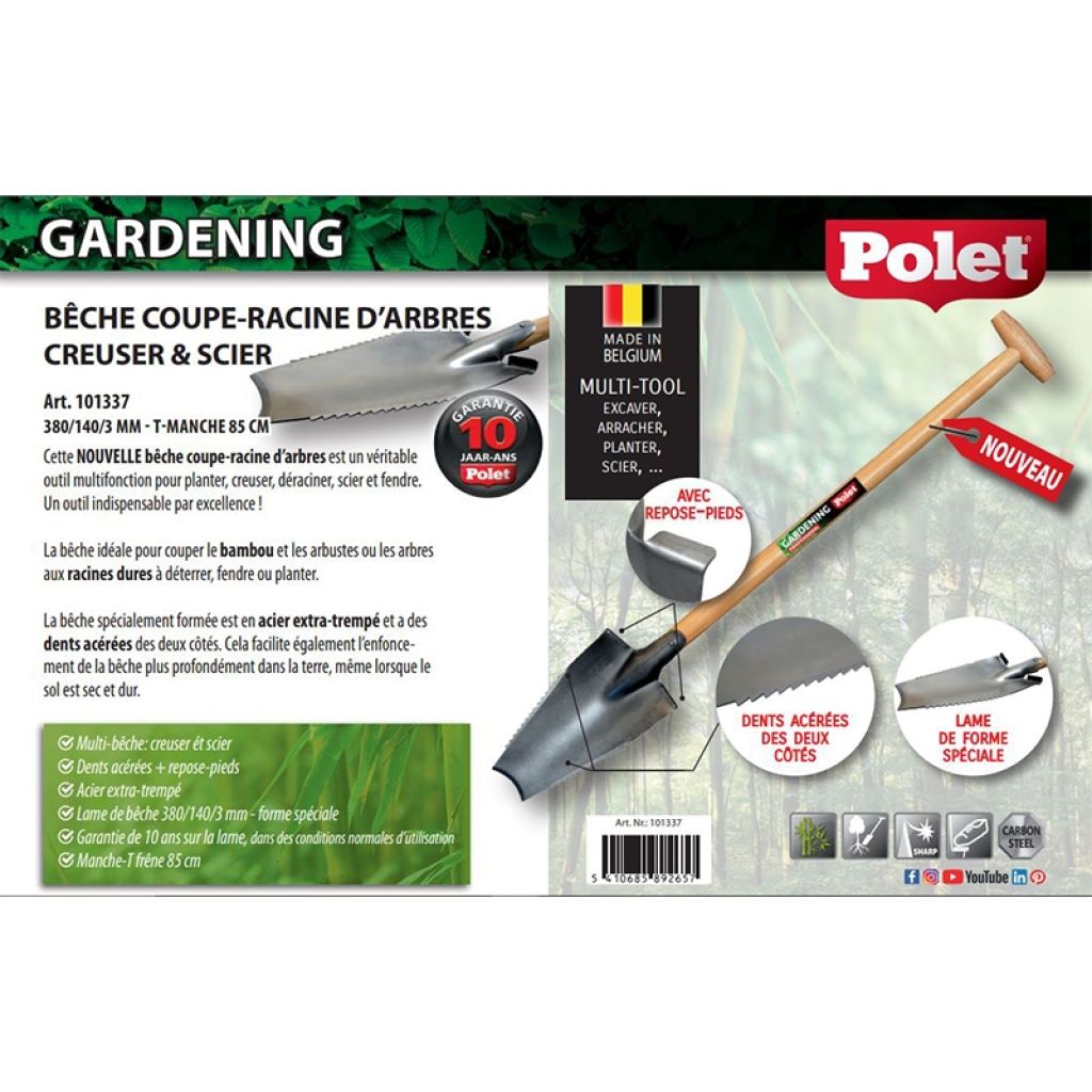 Polet Root Cutter Spade