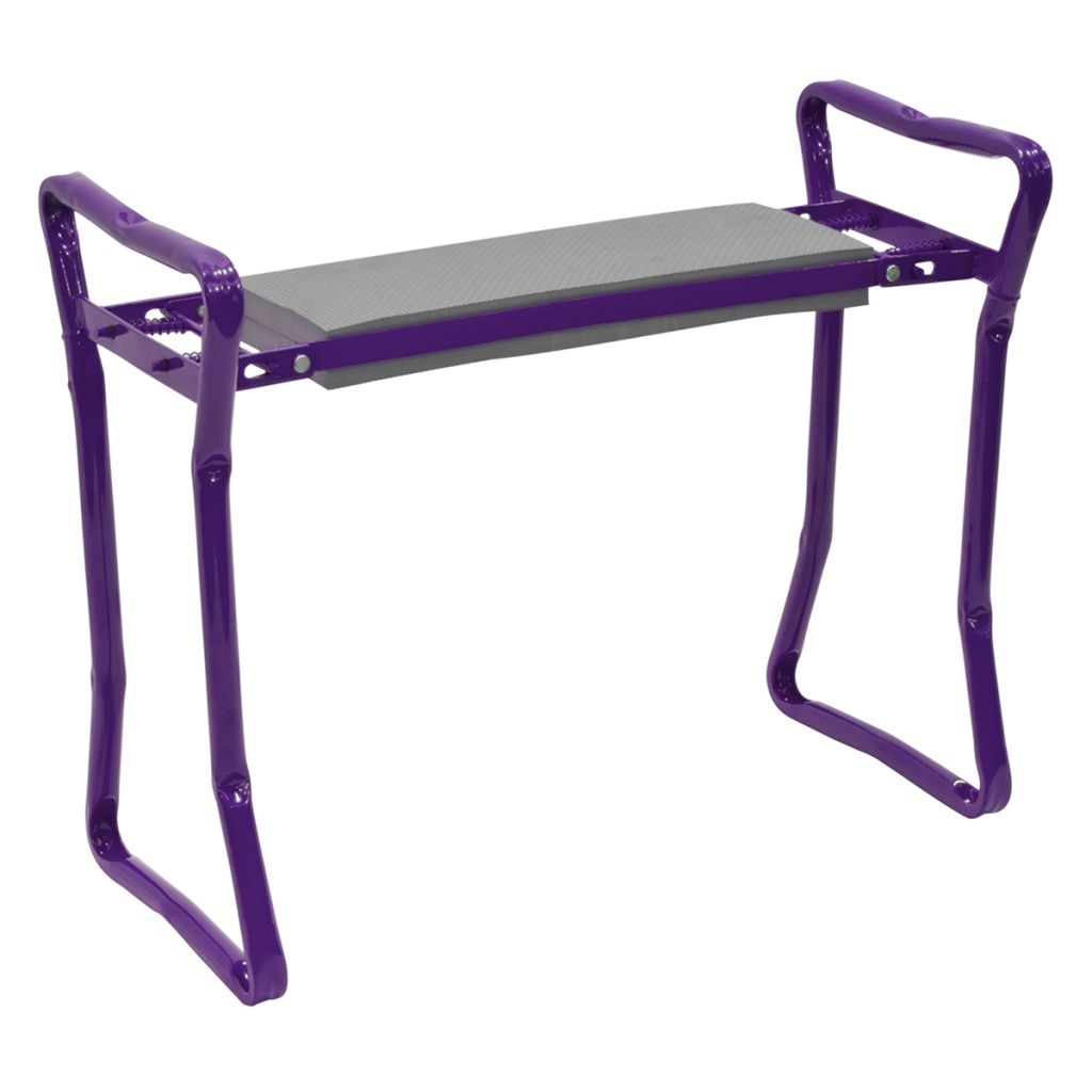 Banvert Metal Folding Stool and Kneeler Combo