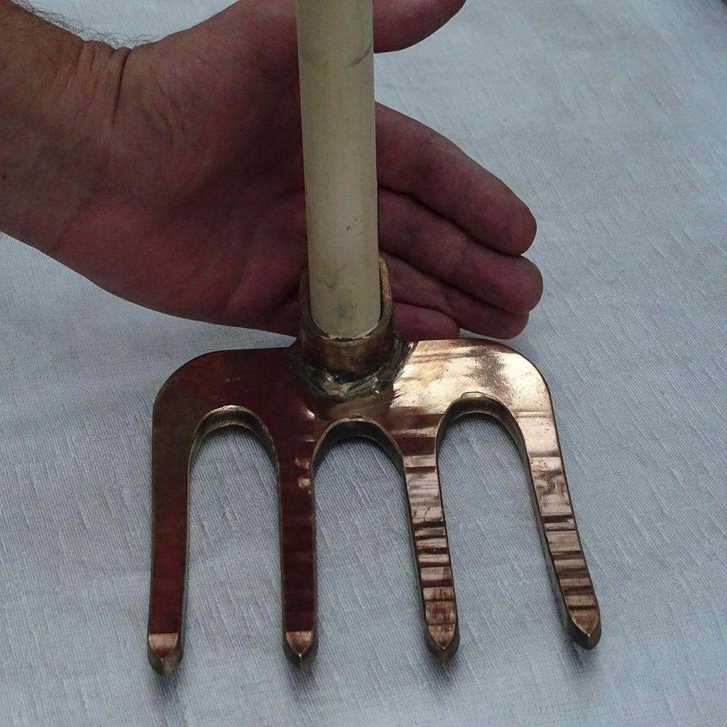 Merak Copper 4-toothed harrow - PKS Bronze Range