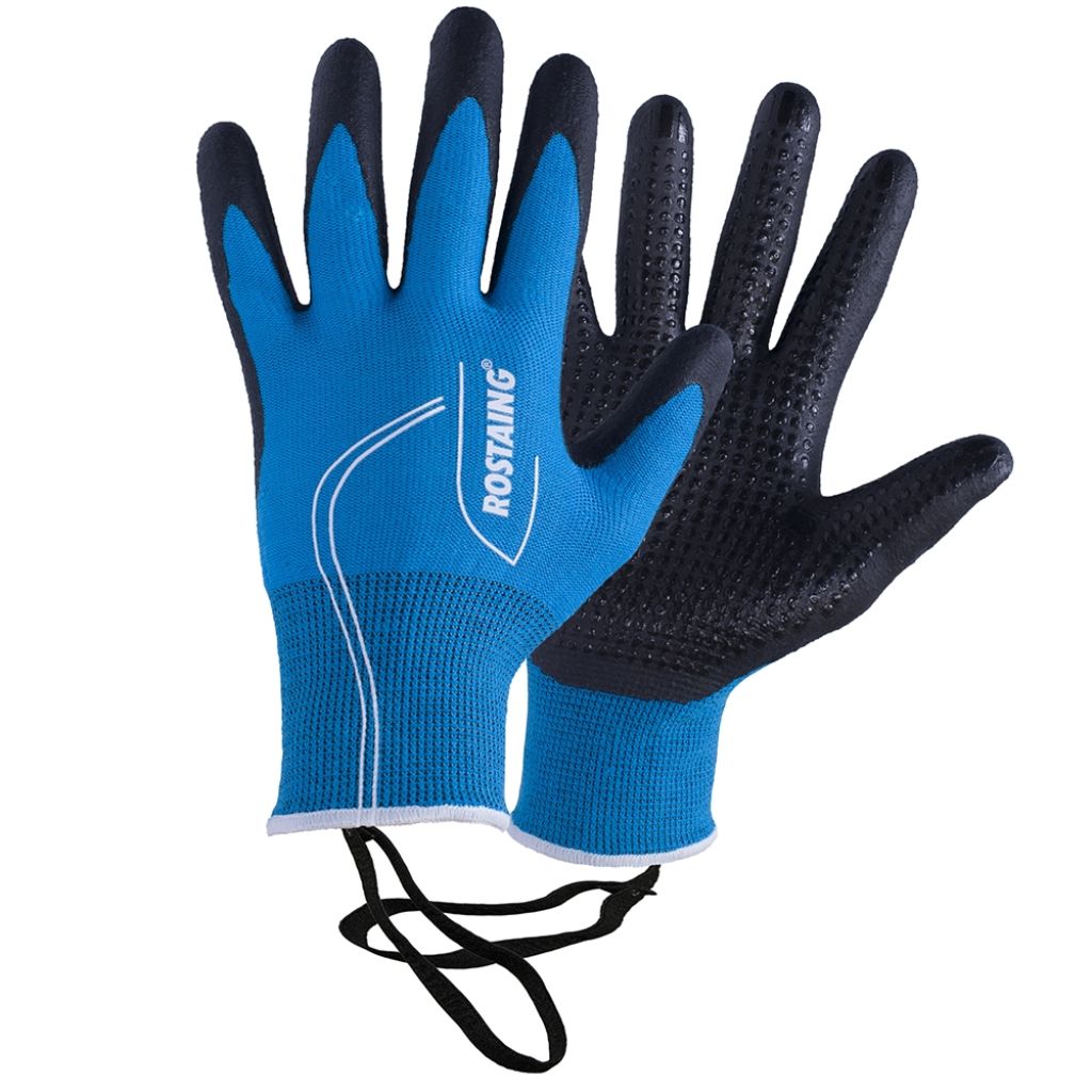 Rostaing MaxFreeze Electric Blue Half-Season Touchscreen Gloves for Women