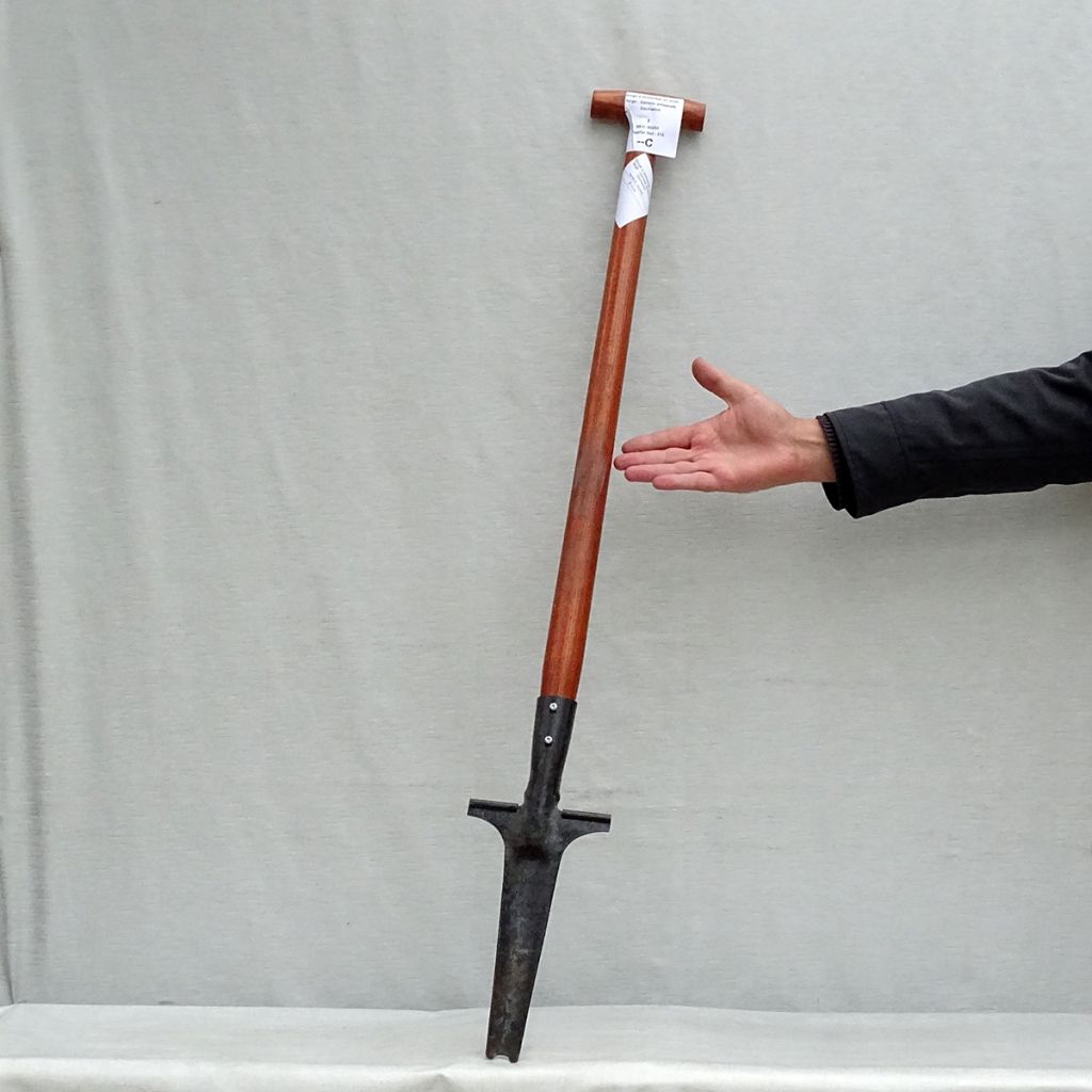 Forged steel weed gouge - Gschwind artisanal range