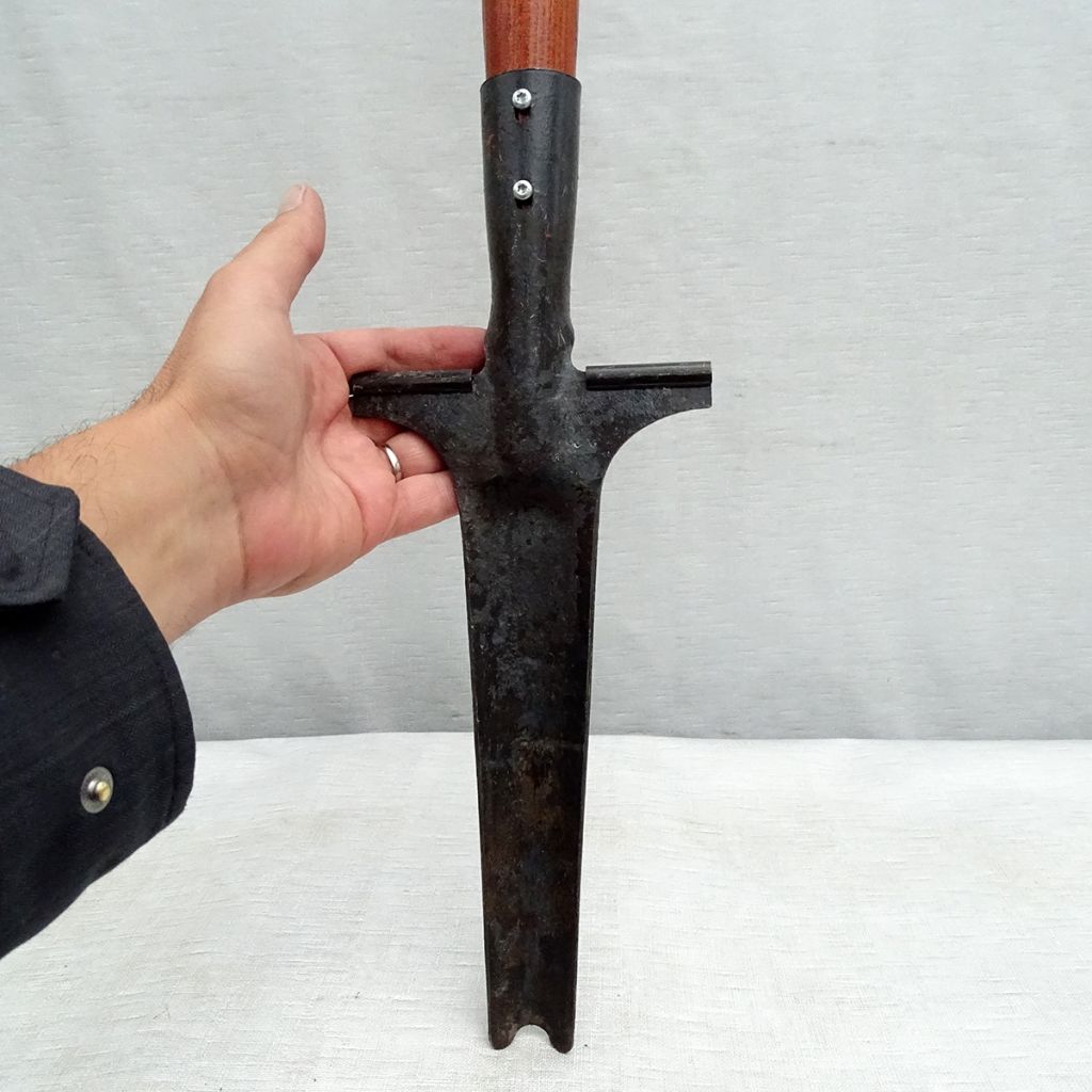 Forged steel weed gouge - Gschwind artisanal range