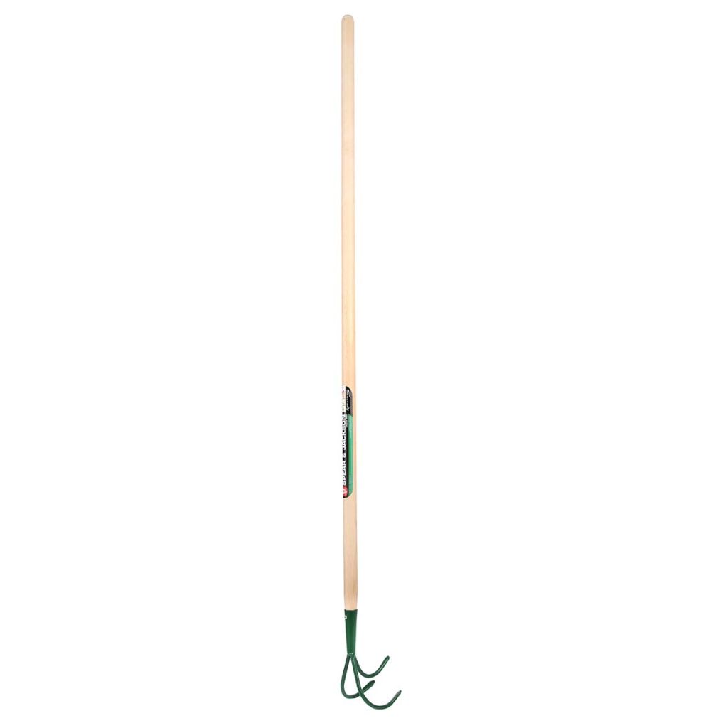 Spear & Jackson 3-tine cultivator with wooden handle