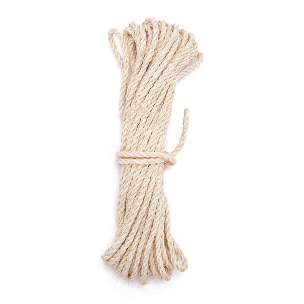 Sisal rope from La Cordeline - Diameter Ø6mm length 20m