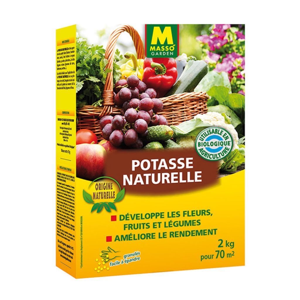 Natural Potash from Masso Garden