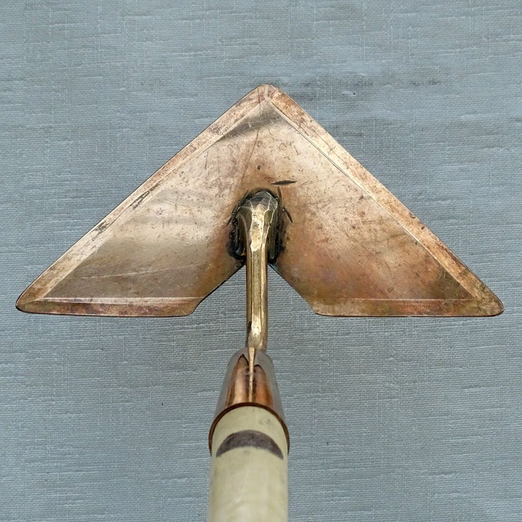 Cor Heart-shaped copper hoe- PKS Bronze Range