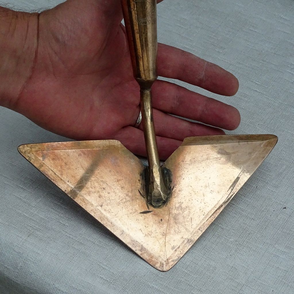 Cor Heart-shaped copper hoe- PKS Bronze Range