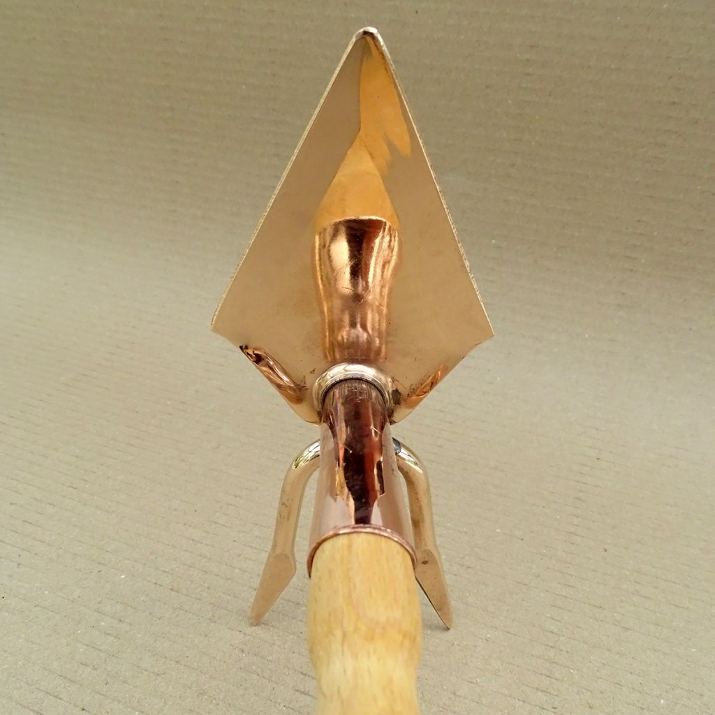 Phoenix Hand cultivator with a blade and copper fork - PKS Bronze range