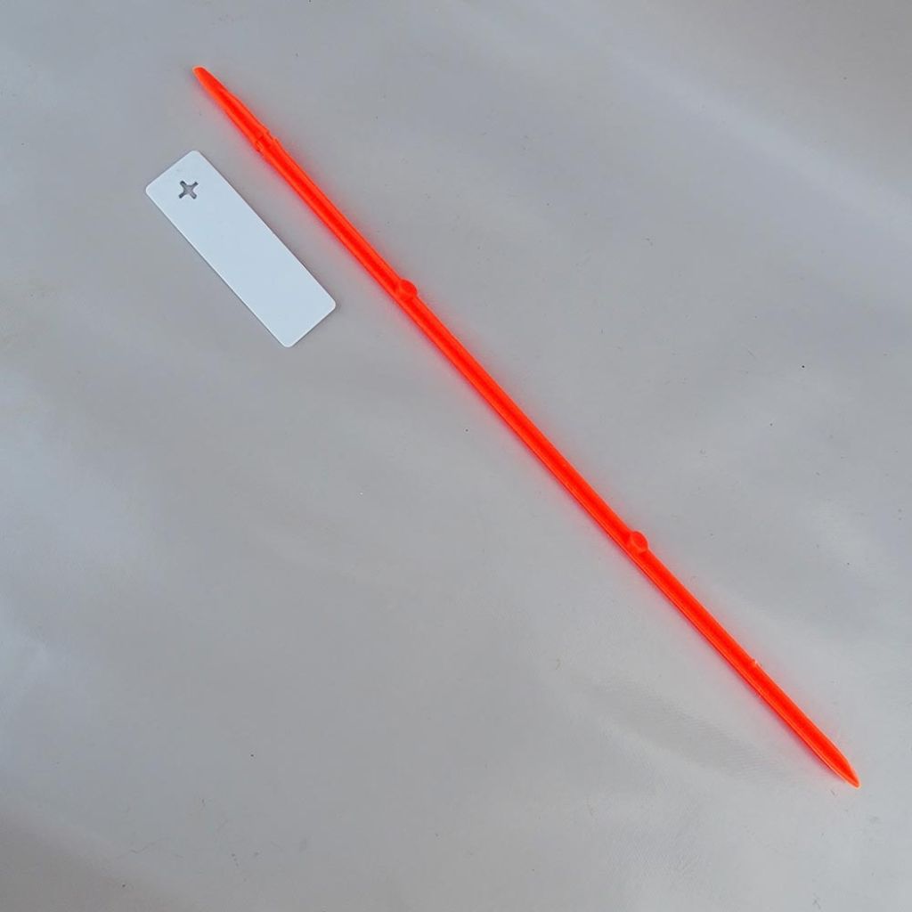 Plant labels to stick in the ground for a cross stand 100 x 30 mm (1in) in various colours