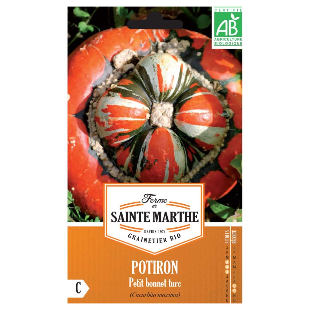 Squash Petit Bonnet Turc - Ferme de Sainte Marthe Seeds