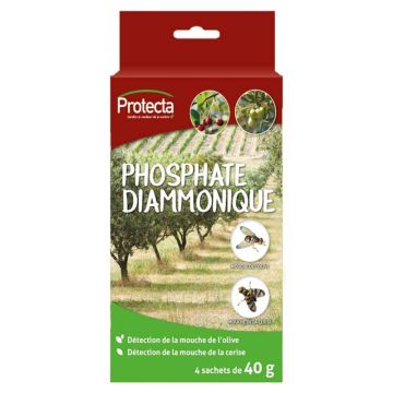 Protector fly attractant - Diammonium Phosphate - Pack of 4 Sachets of 40g