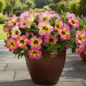 Calibrachoa parviflora Diva Cherry - Mini petunia Cabaret Special Diva Cherry